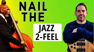 How To Make Your 2-Feel Swing || On Bass Guitar (No.220)