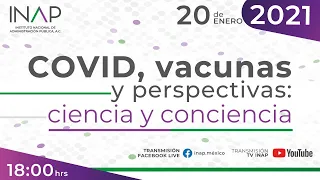 Webinar: "COVID, vacunas y perspectivas: ciencia y conciencia"