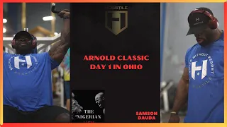 Day 1 in OHIO | Arnold Classic 2023 | Samson Dauda