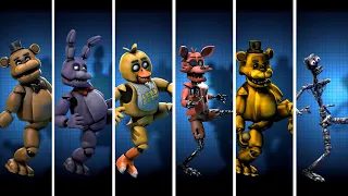 FNaF Animatronics Springy Dance Fortnite Emote Animations