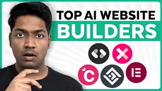 Top 5 AI Website Builders | No Coding !