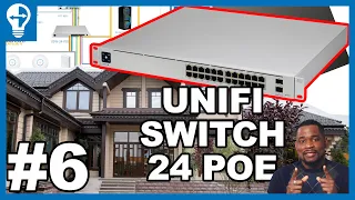 #6: Installation of the UniFi Switch 24 PoE for My Home Network | UniFi Network | USW 24 POE