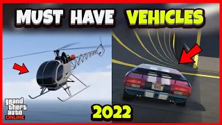 TOP 10 VEHICLES You MUST Have in GTA 5 Online (2022) - Top Cars You Need to Own!