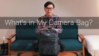 [カメラバック]　北海道ロケのカメラバック中身紹介します！　便利な収納法などもご紹介！