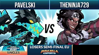 Pavelski vs TheNinja729 - Losers Semi-Final - BCX Singles Finals 2021 - EU 1v1