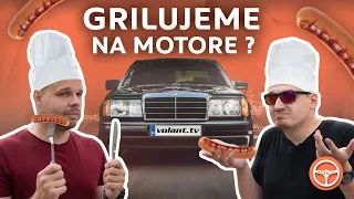 Can you grill on Mercedes W124 engine? Yes, you can! - volant.tv