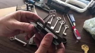 Antique Desk Locks & Keys ~ Discussing the different types, key making & lock repairing