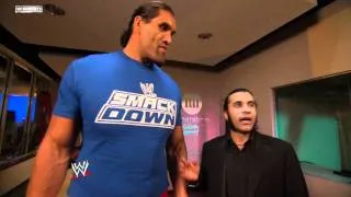 SmackDown: The Great Khali wishes Rey Mysterio well as he heads to Raw