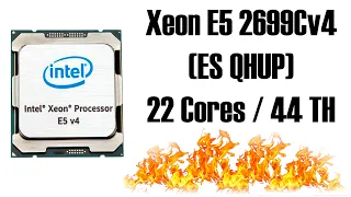 Xeon E5 2699Cv4 - переворот в процессорной производительности за  300$? Тест и сравнение с E5 2678v3