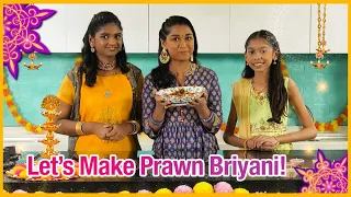 Ullasa Deepavali with Vasantham Junior Chefs - 2 - Let’s Make Prawn Dum Briyani!