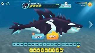 Hungry Shark Evolution - New Shark Coming Soon All trailer All 27 Sharks Unlocked Hack Gems & Coins