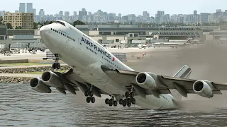 B747 Pilot Got Fired For This Landing [XP11]