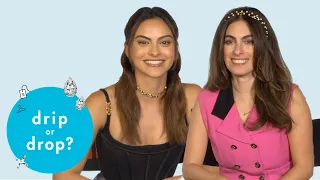 The Cast Of 'Do Revenge' Reacts To BOLD Fashion Trends | Drip or Drop | Cosmopolitan