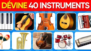 Devine 40 Instruments de Musique en 6 Secondes 🌍 | Quiz Spécial Musique