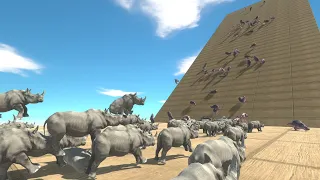 Giant Slide |🌟Tournament of Armies of Animals🦒 - Animal Revolt Battle Simulator