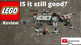 LEGO Star Wars AT-TE Walker 7675 Review! (2008)