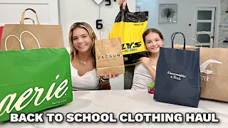 BACK TO SCHOOL CLOTHING HAUL /TRY ON 2022-2023 | SISTER FOREVER