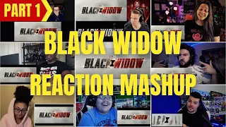 Black Widow Final Trailer REACTION MASHUP (Part 1) | Black Widow Trailer Reaction Mashup!