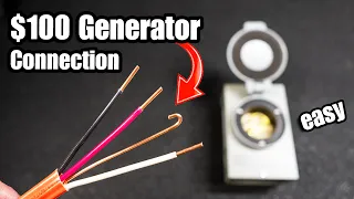 How to Power Your Whole House with this simple Generator Inlet Install