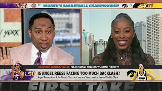 Stephen A. Smith DEFENDS Angel Reese Taunting Caitlin Clark, Says She Would Have Done The Same Thing