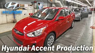 2021 Hyundai Accent Production, Hyundai Veloster Manufacturing - Mega Factories Ulsan South Korea