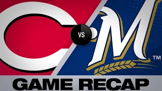 5-run 3rd powers Brewers to 7-5 victory | Reds-Brewers Game Highlights 6/23/19