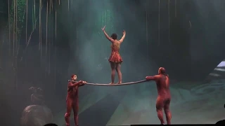 SCALADA Cirque du Soleil en ANDORRA, Цирковое шоу в Андорре (цирк дю солей)