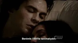 TVD 2x22 Damon and Elena kiss.avi