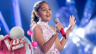 Ericka González canta 'Te quiero, te quiero' - Audiciones a ciegas | La Voz Kids Colombia 2024