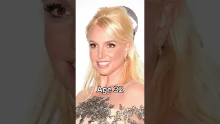 Britney Spears AGE from 2023 TO BEFORE 🤯 #britneyspears #shorts