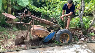 💡The Genius Worker Restoration Entirely Damaged Ancient Plows // Rusty Old Plow Restoration Skills