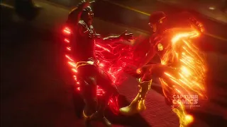 POSITIVE FORCES HELPS BARRY TO DEFEAT NEGATIVE THAWNE | THE FLASH 8X20 [HD]