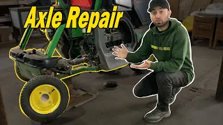 John Deere 1445 Tractor Rear Axle Repair - PT6