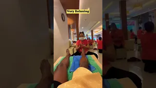 Indian gets his first Thai massage in Bangkok! #shorts #thailand