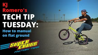 BMX Racing Skills Tech Tip Tuesday: How to manual your BMX bike