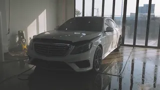Benz S63 AMG PPF Re-Installing.