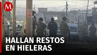 Localizan restos humanos dentro de hieleras cerca de la casa de 'El Grillo' en Puebla