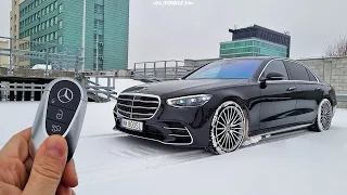 Mercedes S 400d L 4Matic 3.0 R6 330 W223 TEST KING has DISADVANTAGES