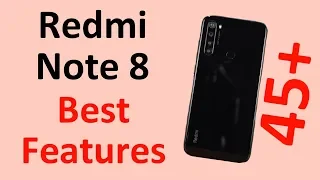 Redmi Note 8 45+ Best Features