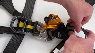 LYON - fitting Lyon Croll Strap to Petzl AVAO BOD