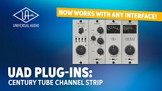 Universal Audio UAD Century Tube Channel Strip Plug-in Demo