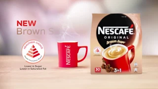 NEW! Nescafé Original 3 in 1 with Brown Sugar