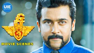 Singam 3 Movie Scenes | Duraisingam: Roaring Courage, Unyielding Justice | Suriya | Anushka Shetty