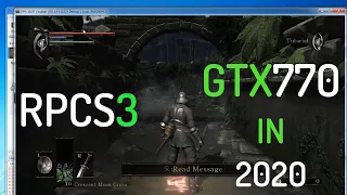 RPCS3 Demon's Souls On PC GTX 770  Emulator Part 01 Play PlayStation 3 Games On Pc