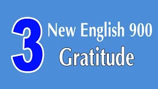 Learning English Speaking Course - New English Lesson 3 - Gratitude