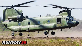 RNLAF CH-47D Chinook Sling Load Training [FullHD]