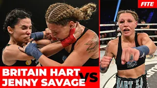 Bareknuckle Boxing Full Fight | Britain Hart vs. Jenny Clausius