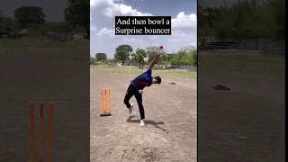 Bowler Vs Batsman😍❤️😂#shorts #trending #cricketshorts