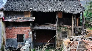 Couple finds abandoned house in the mountains, cleans it and renovates it 2