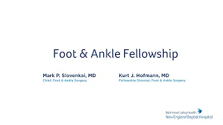 Foot and Ankle Fellowship